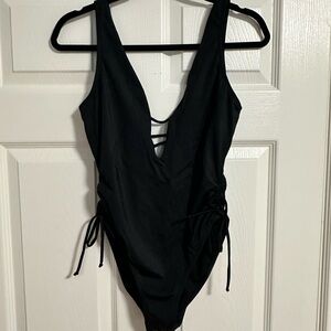 Swimsuits For All Black One Piece Swimsuit